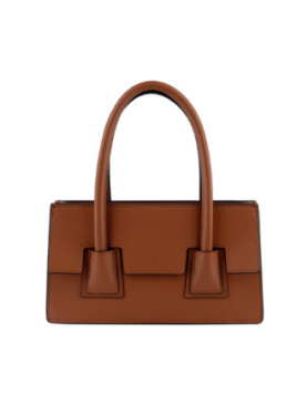 MIA & JOY MJ2114 - CROUTE DE CUIR - CAMEL mini sac porte main kendall Sacs à mains