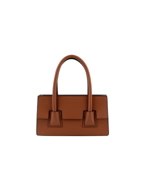 MIA & JOY MJ2114 - CROUTE DE CUIR - CAMEL mini sac porte main kendall Sacs à mains