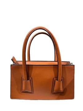 MIA & JOY MJ2114 - CROUTE DE CUIR - CAMEL mini sac porte main kendall Sacs à mains