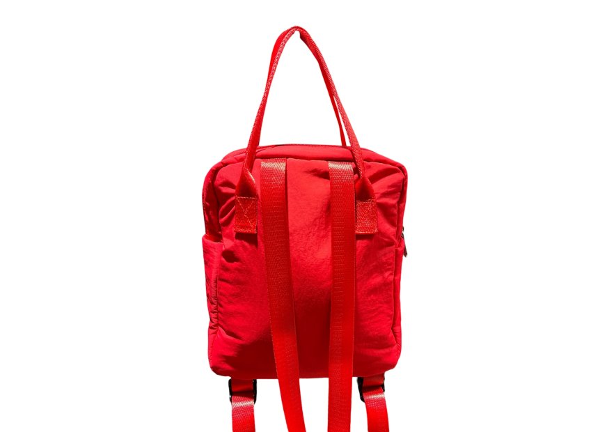 MIA & JOY MJ2105 - NYLON - ROUGE sac à dos mia&joy mia toile légère Loisirs