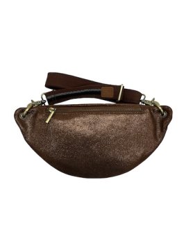 Mila Louise PETRA TVX - LAINE/CUIR - NUDE CO banane m shearling Sacs à mains