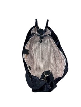 Mila Louise PRUDENCE VFR - TOILE/CUIR - NOIR sac cabas a4 prudence shopping