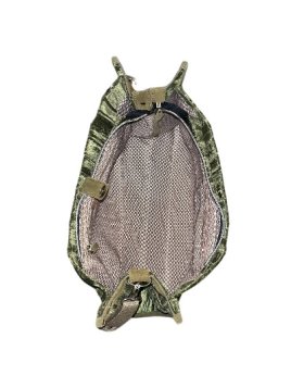 Mila Louise PRUDENCE VFR - TOILE/CUIR - KIWI sac cabas a4 prudence shopping