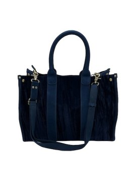 Mila Louise PRUDENCE VFR - TOILE/CUIR - ENCR sac cabas a4 prudence shopping