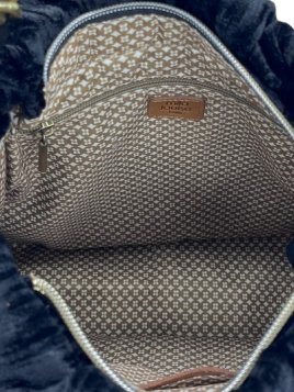 Mila Louise PERCY VFR - TOILE/CUIR - NOIR seau froncé m percy Sacs à mains