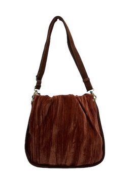 Mila Louise PERCY VFR - TOILE/CUIR - COGNAC seau froncé m percy Sacs à mains