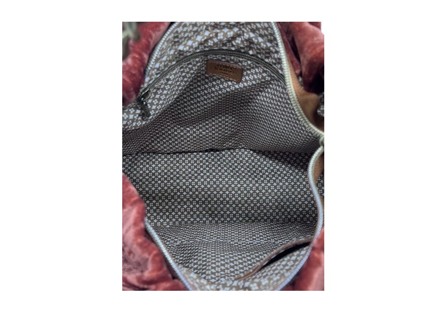 Mila Louise PERCY VFR - TOILE/CUIR - COGNAC seau froncé m percy Sacs à mains