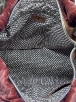 Mila Louise PERCY VFR - TOILE/CUIR - COGNAC seau froncé m percy Sacs à mains