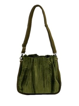 Mila Louise PERCY VFR - TOILE/CUIR - KIWI seau froncé m percy Sacs à mains