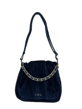 Mila Louise PERCY VFR - TOILE/CUIR - ENCRE B seau froncé m percy Sacs à mains