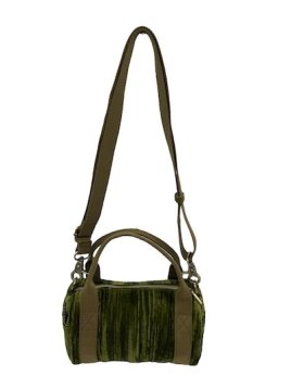 Mila Louise BEE VFR - TOILE/CUIR - KIWI mini sac polochon mila louise bee v Sacs à mains