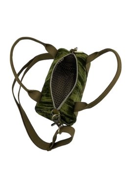 Mila Louise BEE VFR - TOILE/CUIR - KIWI mini sac polochon mila louise bee v Sacs à mains