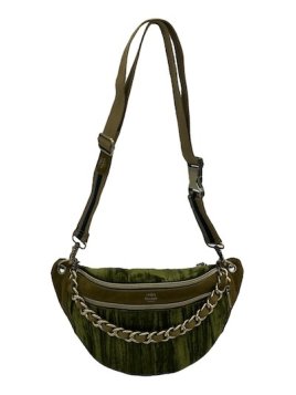 Mila Louise PETRA M VFR - TOILE/CUIR - KIWI banane m petra Sacs à mains