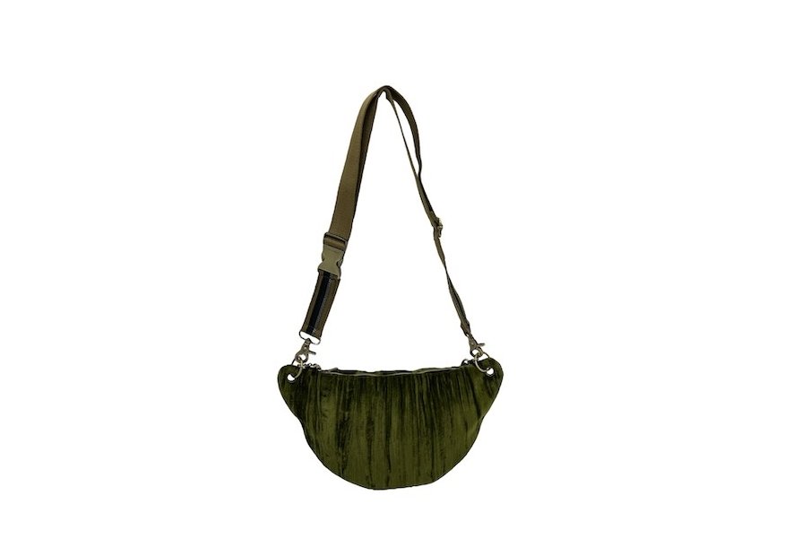 Mila Louise PETRA M VFR - TOILE/CUIR - KIWI banane m petra Sacs à mains