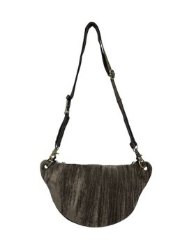 Mila Louise PETRA M VFR - TOILE/CUIR - TAUPE banane m petra Sacs à mains