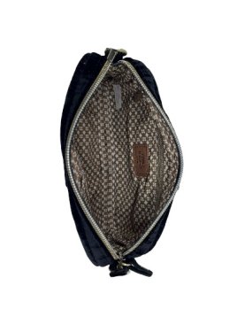 Mila Louise TROTTY VFR - TOILE/CUIR - NOIR mini sac mila louise trotty vfr velours Sacs à mains