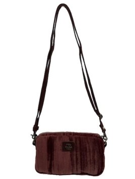 Mila Louise TROTTY VFR - TOILE/CUIR - COGNAC mini sac mila louise trotty vfr velours Sacs à mains