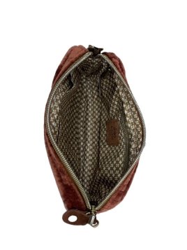 Mila Louise TROTTY VFR - TOILE/CUIR - COGNAC mini sac mila louise trotty vfr velours Sacs à mains