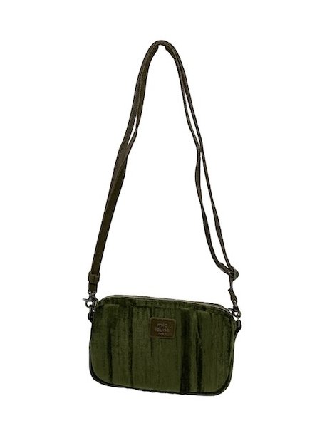 Mila Louise TROTTY VFR - TOILE/CUIR - KIWI mini sac mila louise trotty vfr velours Sacs à mains