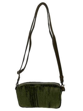 Mila Louise TROTTY VFR - TOILE/CUIR - KIWI mini sac mila louise trotty vfr velours Sacs à mains