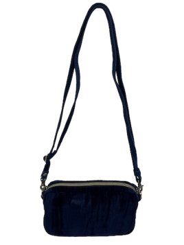 Mila Louise TROTTY VFR - TOILE/CUIR - ENCRE  mini sac mila louise trotty vfr velours Sacs à mains