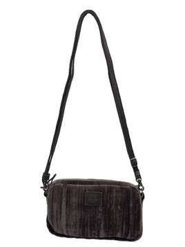 Mila Louise TROTTY VFR - TOILE/CUIR - TAUPE  mini sac mila louise trotty vfr velours Sacs à mains