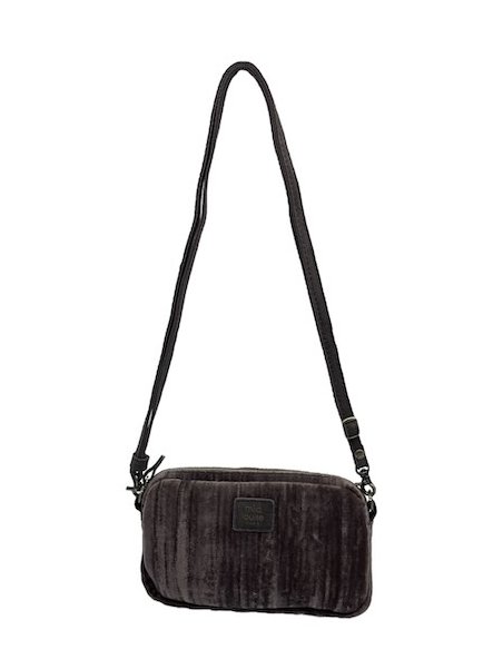 Mila Louise TROTTY VFR - TOILE/CUIR - TAUPE  mini sac mila louise trotty vfr velours Sacs à mains