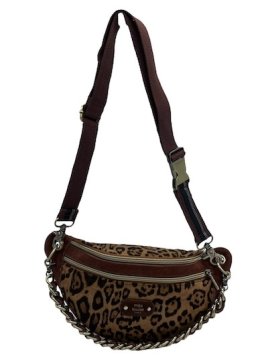 Mila Louise PETRA LP1 - TOILE/CUIR - COGNAC banane l petra Sacs à mains