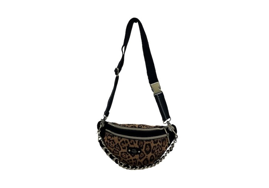 Mila Louise PETRA LP1 - TOILE/CUIR - NOIR/CO banane l petra Sacs à mains