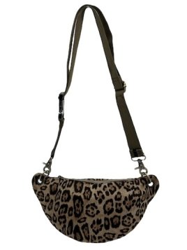 Mila Louise PETRA LP1 - TOILE/CUIR - KIWI banane l petra Sacs à mains