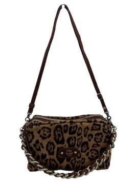 Mila Louise MAMA LP1 - TOILE/CUIR - COGNAC sac trotteur s mama Sacs à mains