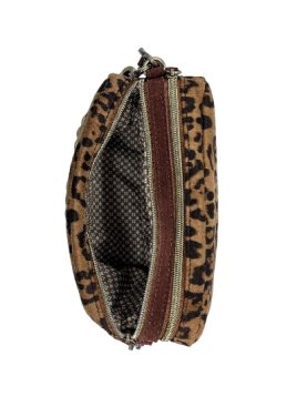 Mila Louise MAMA LP1 - TOILE/CUIR - COGNAC sac trotteur s mama Sacs à mains