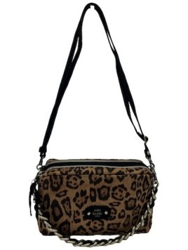 Mila Louise MAMA LP1 - TOILE/CUIR - NOIR/COG sac trotteur s mama Sacs à mains