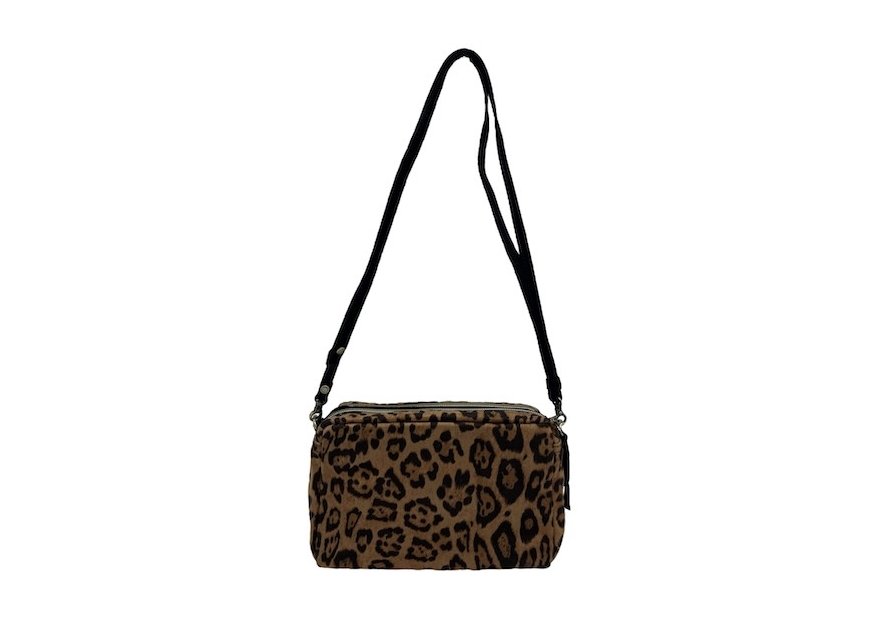 Mila Louise MAMA LP1 - TOILE/CUIR - NOIR/COG sac trotteur s mama Sacs à mains