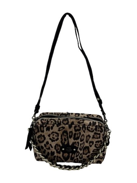 Mila Louise MAMA LP1 - TOILE/CUIR - NOIR/NUD sac trotteur s mama Sacs à mains