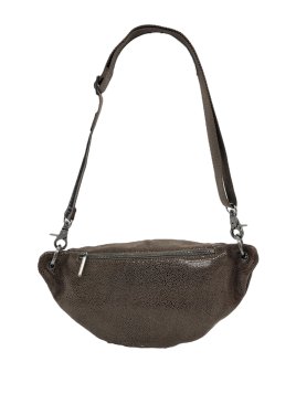 Mila Louise PETRA BB - TOILE/CUIR - TAUPE FU banane m petra Sacs à mains