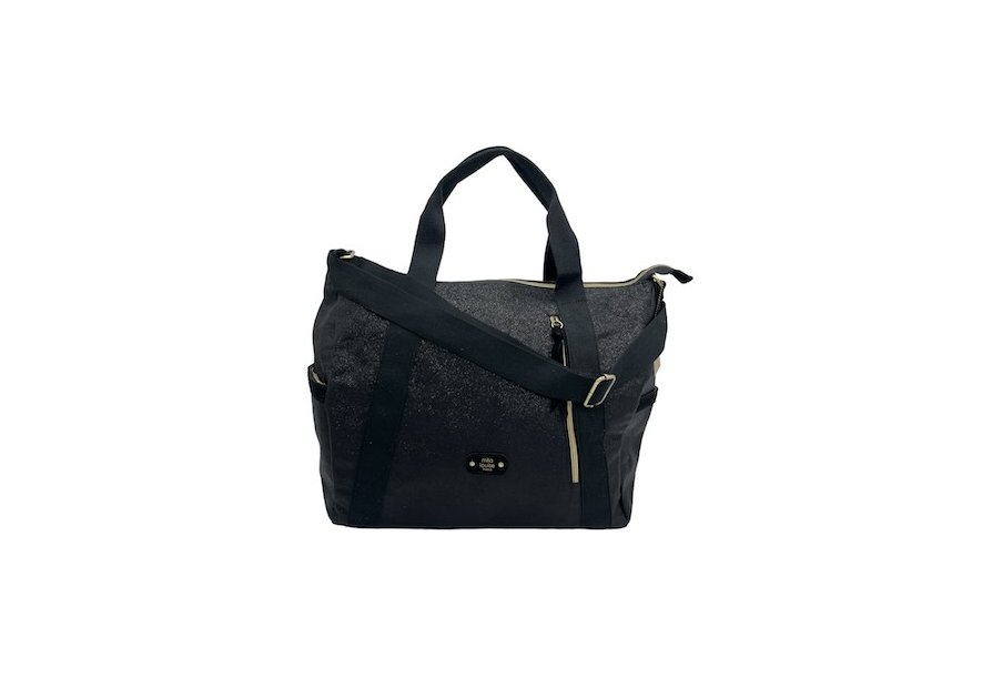 Mila Louise NICOLI AR4 - TEP ET CUIR - NOIR sac cabas a4 nicoli Sacs à mains
