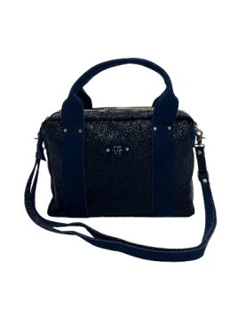 Mila Louise MAPA AR4 - TEP/CUIR - ENCRE BLEU sac porté main s bandoulière mapa Sacs à mains