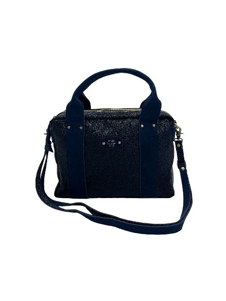 Mila Louise MAPA AR4 - TEP/CUIR - ENCRE BLEU sac porté main s bandoulière mapa sacs-a-mains