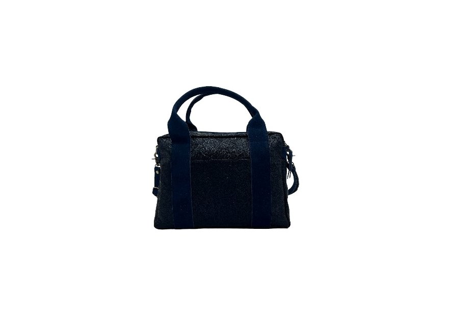 Mila Louise MAPA AR4 - TEP/CUIR - ENCRE BLEU sac porté main s bandoulière mapa Sacs à mains