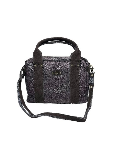 Mila Louise MAPA AR4 - TEP/CUIR - TAUPE FUMÉ sac porté main s bandoulière mapa sacs-a-mains