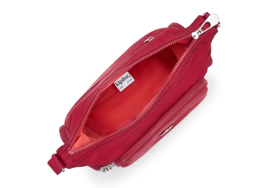 Kipling GABB S/16041 - POLYAMIDE - RED R sac porté travers s gabb s Sacs à mains