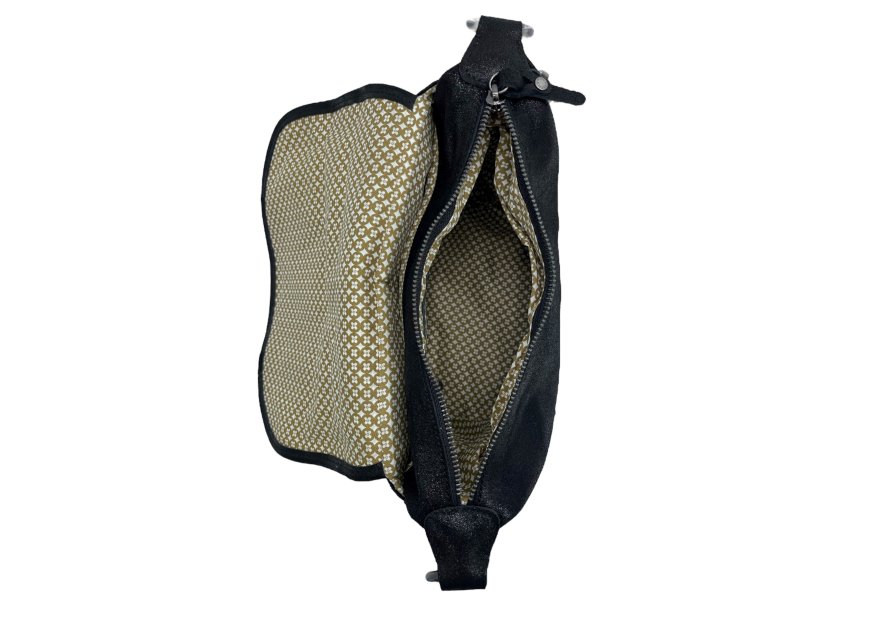 Mila Louise BAYA T - CUIR DE VACHETTE - NOIR sac a main porté travers Sacs à mains