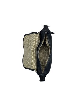 Mila Louise BAYA T - CUIR DE VACHETTE - NOIR sac a main porté travers Sacs à mains