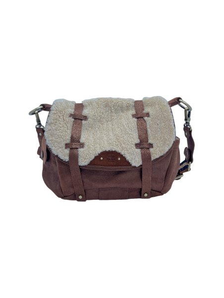 Mila Louise BAYA T - CUIR DE VACHETTE - NUDE sac a main porté travers Sacs à mains