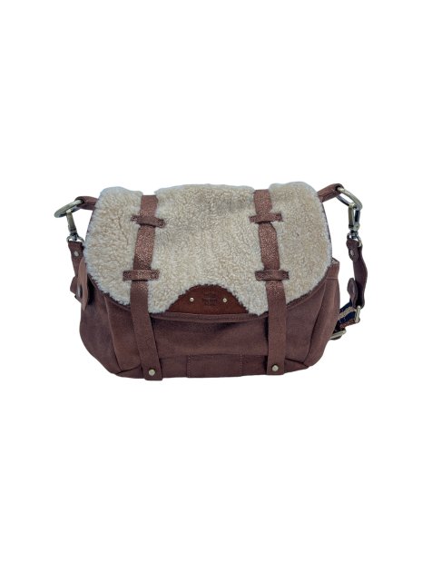 Mila Louise BAYA T - CUIR DE VACHETTE - NUDE sac a main porté travers sacs-a-mains