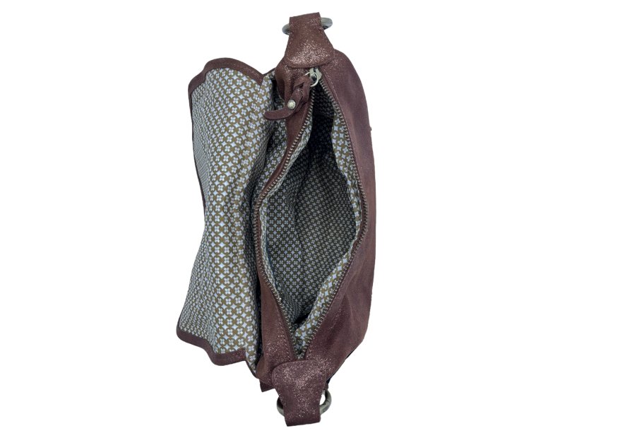 Mila Louise BAYA T - CUIR DE VACHETTE - NUDE sac a main porté travers Sacs à mains