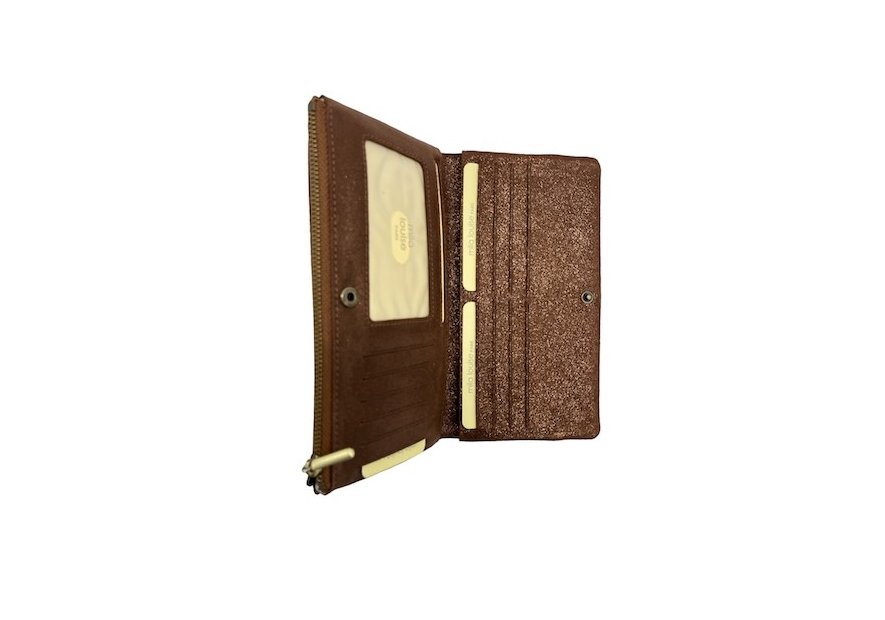 Mila Louise PRUNE BB - CUIR DE VACHETTE - CO porte monnaie pmpb