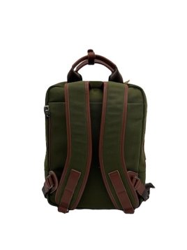 sir edward SIGMA - TOILE/CUIR - KAKI sac à dos ordi 15" sigma Sac business