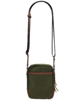 sir edward GAMMA - TOILE/CUIR - KAKI sac homme zip gamma sac h zip